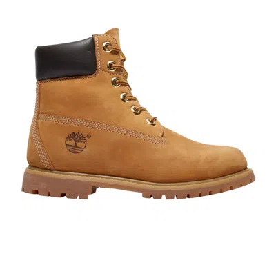 Pre-owned Timberland Wmns 6 Inch Premium Boot 'wheat' 2020 | Tan | Women's Size 9.5