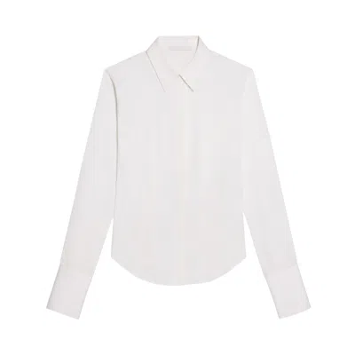 Pre-owned Helmut Lang Darted Shirt 'optic White' | Women's Size M
