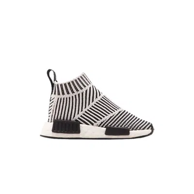 Pre-owned Adidas Originals Adidas Nmd_cs1 Primeknit I 'white Black' | Infant Size 7