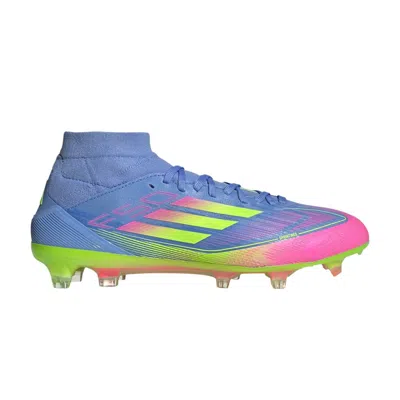 Pre-owned Adidas Originals Adidas Wmns Adizero F50 Pro Mid Fg 'celestial Victory Pack' | Blue | Women's Size 5.5