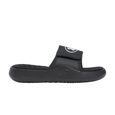 Pre-owned Under Armour Ignite Pro 8 Slide Gs 'black White' | Kid's Size 11