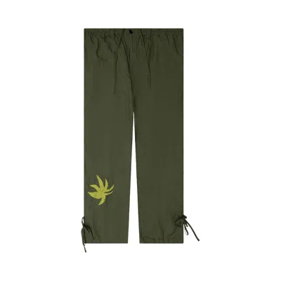 Pre-owned Marni X No Vacancy Inn Gabardine Pants 'stone Green' | Men's Size 54