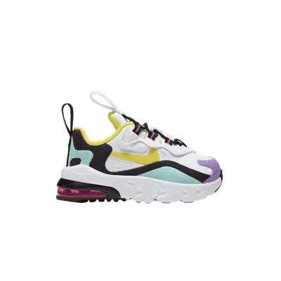 Pre-owned Nike Air Max 270 React Td 'bright Violet' | Multi-color | Infant Size 8