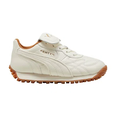 Pre-owned Puma Fenty X Avanti Vl Little Kid 'warm White' | Cream | Kid's Size 3.5