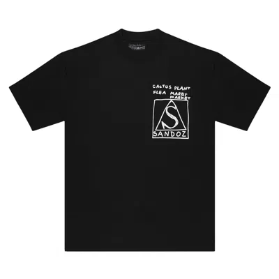 Pre-owned Cactus Plant Flea Market X Tom Sachs Sandoz T-shirt 'black' | Men's Size Xl