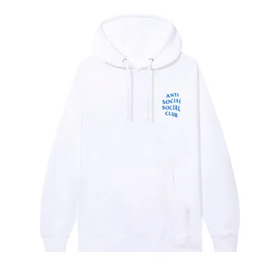 Pre-owned Anti Social Social Club Mind Games Hoodie 'white' | Men's Size Xs