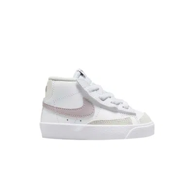 Pre-owned Nike Blazer Mid '77 Td 'white Light Violet Ore' | Infant Size 10