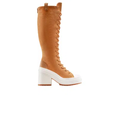 Pre-owned Converse Wmns Chuck 70 De Luxe Heel Xx Platform High 'western' | Copper | Women's Size 9