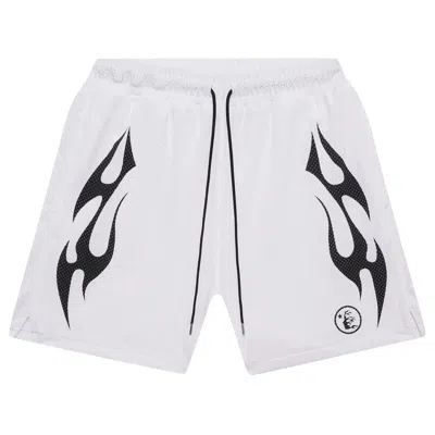 Pre-owned Hellstar Mesh Shorts 'white' | Men's Size Xl