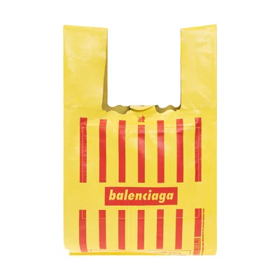 Pre-owned Balenciaga Monday Shopper 'yellow/red' | Women's Size Onesize