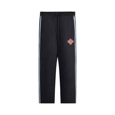 Pre-owned Kith For The New York Knicks Vintage Nylon Wide Leg Pant 'black' | Men's Size S