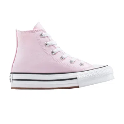 Pre-owned Converse Chuck Taylor All Star Eva Lift Platform High Ps 'sugar Berry' | Pink | Kid's Size 2.5