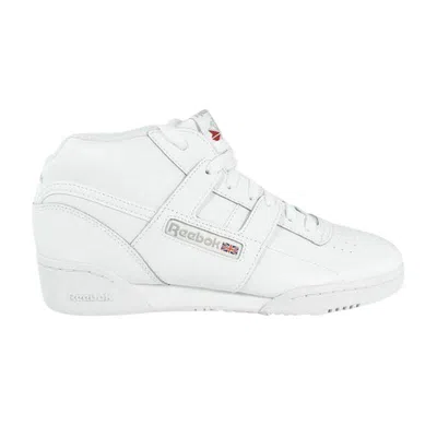 Pre-owned Reebok Workout Mid J 'white Sheer Grey' | Kid's Size 13