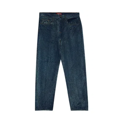 Pre-owned Supreme Crackle Regular Jean 'blue' | Men's Size 32