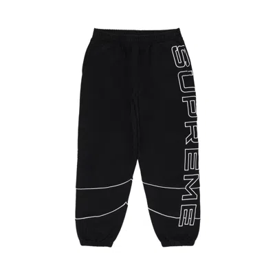 Pre-owned Supreme Paneled Sweatpant 'black' | Men's Size M
