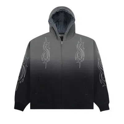 Pre-owned Pleasures Star Hooded Jacket 'grey' | Men's Size Xl