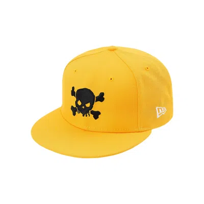 Pre-owned Supreme X New Era Skull Hat 'yellow' | Men's Size 7.625