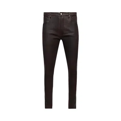 Pre-owned Rick Owens Tyrone Jeans 'mahogany' | Brown | Men's Size 52