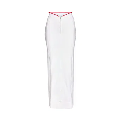 Pre-owned Jacquemus X Nike Long Skirt 'white' | Women's Size M