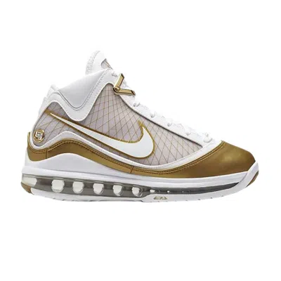 Pre-owned Nike Air Max Lebron 7 Qs Gs 'china Moon' 2020 | Gold | Kid's Size 4.5