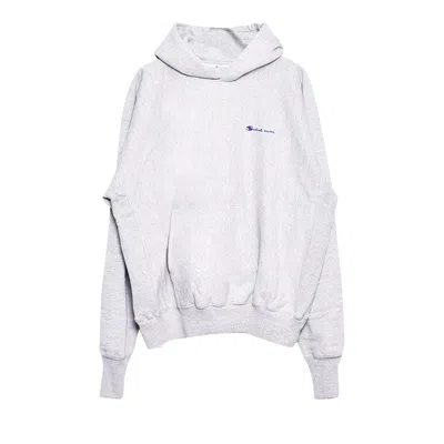 Pre-owned Saint Michael Logo Hoodie 'grey' | Men's Size M
