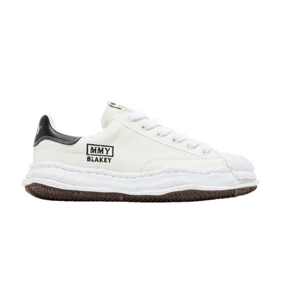 Pre-owned Miharayasuhiro Maison Mihara Yasuhiro Maison Mihara Yasuhiro Blakey Og Sole Canvas Low 'white' | Men's Size 41