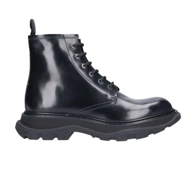 Pre-owned Alexander Mcqueen Combat Boot 'black' | Men's Size 43