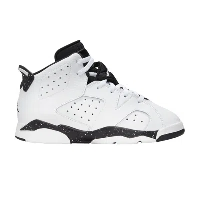 Pre-owned Air Jordan 6 Retro Ps 'reverse Oreo' | White | Kid's Size 13.5