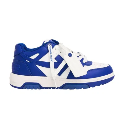 Pre-owned Off-white Wmns Out Of Office 'white Blue Fluo' | Women's Size 37