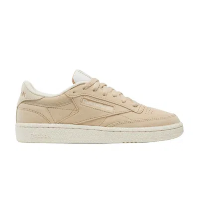 Pre-owned Reebok Wmns Club C 85 'tan Sand' | Women's Size 9.5 In Brown