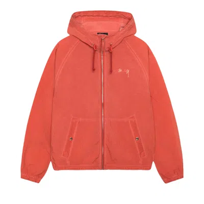Pre-owned Stussy Beach Shell Garment Dyed 'red' | Men's Size M