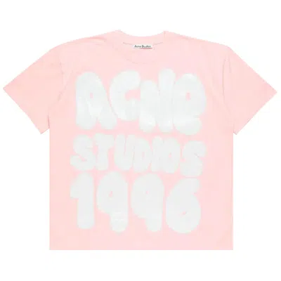 Pre-owned Acne Studios Logo Tee 'pink' | Men's Size S