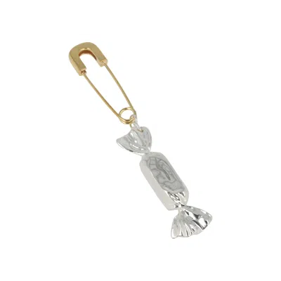 Pre-owned Ambush Candy Charm 1 Single Earring 'silver' | Women's Size Onesize