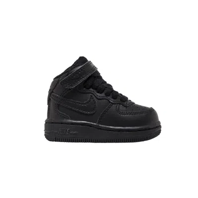 Pre-owned Nike Air Force 1 Mid Td 'black' | Infant Size 9