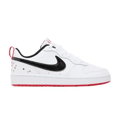 Pre-owned Nike Court Borough Low 2 Se Gs 'white Very Berry' | Kid's Size 4.5