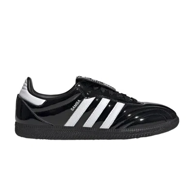 Pre-owned Adidas Originals Adidas Wmns Samba Lt 'patent Leather Pack - Black' | Women's Size 12