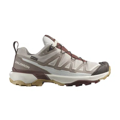 Pre-owned Salomon Wmns X Ultra 360 Edge Gore-tex 'silver Cloud Rum Raisin' | Grey | Women's Size 5.5 In Gray