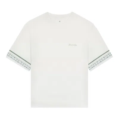 Pre-owned Givenchy Flower Sleeve T-shirt 'ivory' | White | Men's Size L