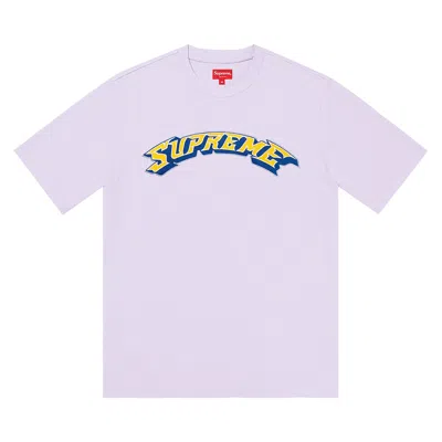 Pre-owned Supreme Appliqué Arc Short-sleeve Top 'lavendar' | Purple | Men's Size L
