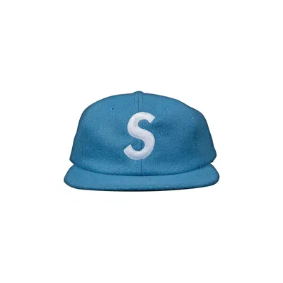 Pre-owned Supreme Wool S Logo Hat 'light Blue' | Men's Size Onesize