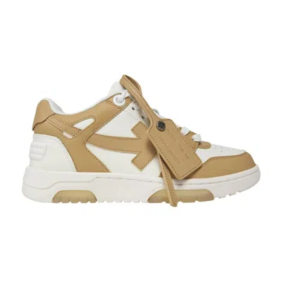 Pre-owned Off-white Wmns Out Of Office 'white Sand' | Tan | Women's Size 35