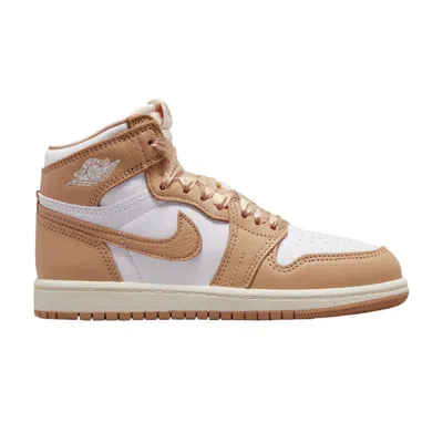 Pre-owned Air Jordan 1 Retro High Og Ps 'praline' | Tan | Kid's Size 2.5 In Brown