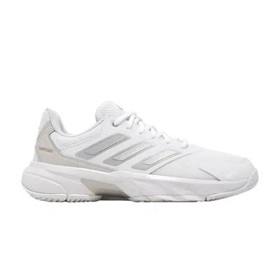 Pre-owned Adidas Originals Adidas Wmns Courtjam Control 3 'white Silver Metallic' | Women's Size 7.5