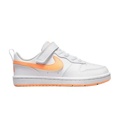 Pre-owned Nike Court Borough Low Recraft Ps 'white Peach Cream' | Kid's Size 12.5