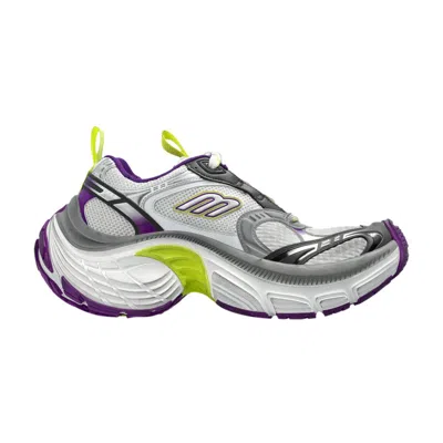 Pre-owned Balenciaga Wmns 6xl Sneaker 'worn-out - White Purple Yellow' | Women's Size 36