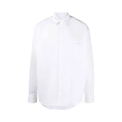 Pre-owned Marni Organic Poplin Shirt 'lily White' | Men's Size 46