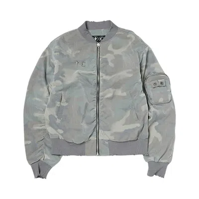 Pre-owned Thug Club Charlie Bomber Jacket 'multicolor' | Multi-color | Men's Size 4