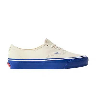 Pre-owned Vans Authentic 44 Lx 'white Blue' | Cream | Men's Size 4