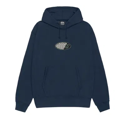 Pre-owned Stussy Pitstop Hoodie 'navy' | Blue | Men's Size M