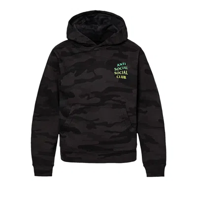 Pre-owned Anti Social Social Club Cancelled Again Hoodie 'black' | Men's Size Xl